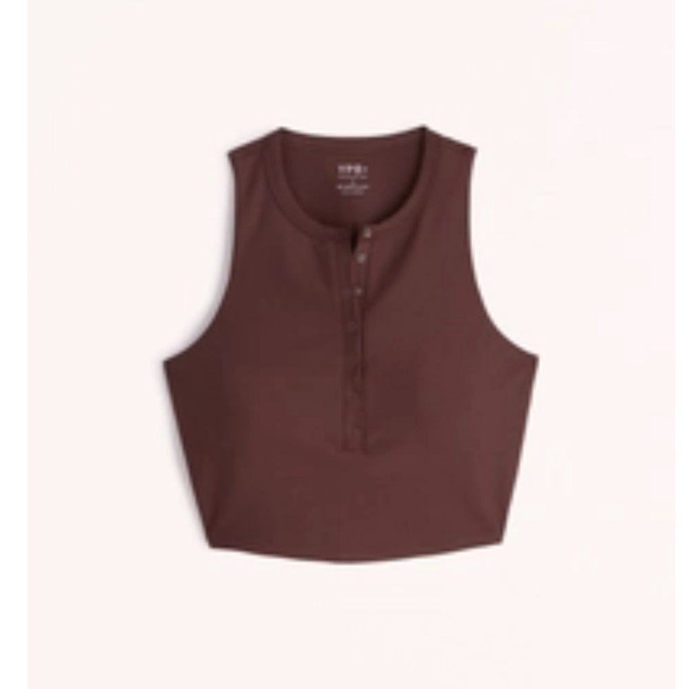 Abercrombie YPB sculptLUX Curve Love Henley Slim Tank. Make an offer!